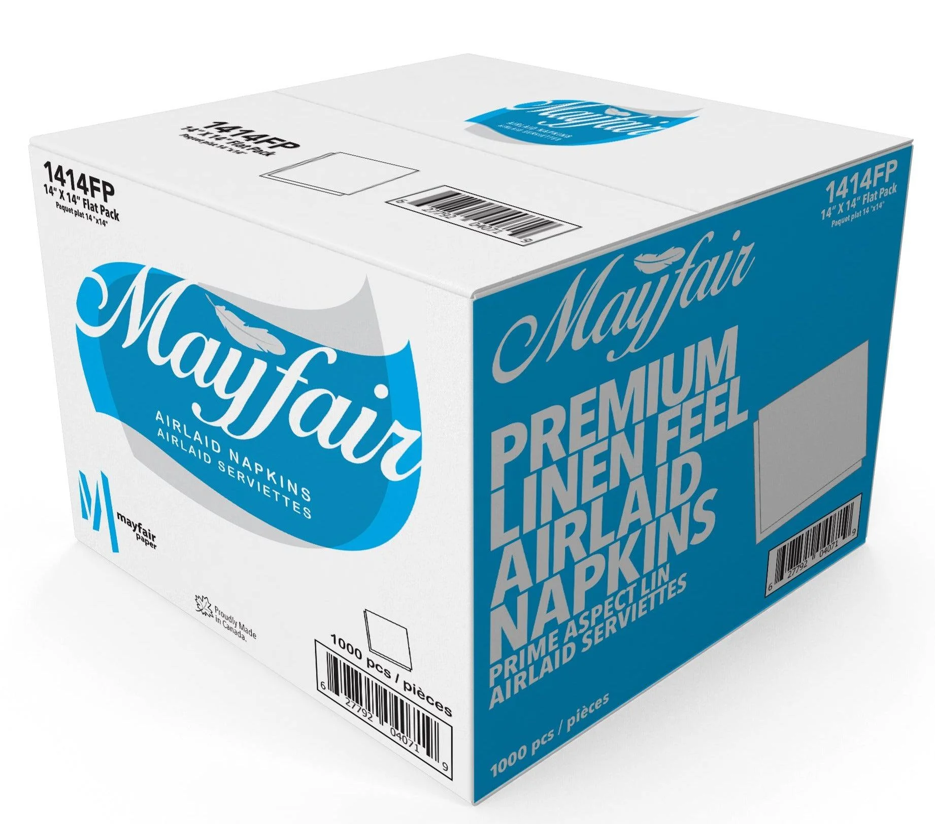 Mayfair - 14"x14" - Airlaid Napkins - Flatpak - 1414FP - Image 10