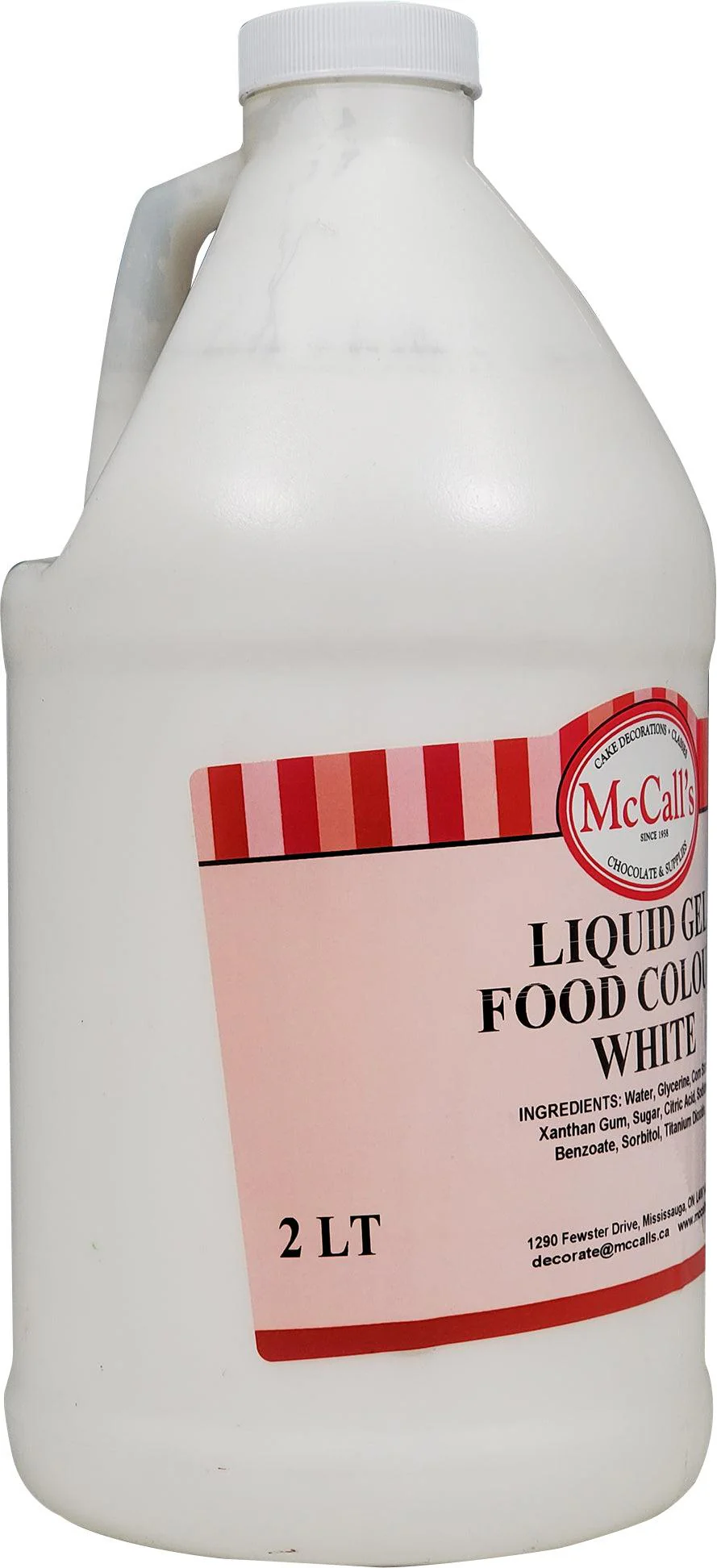 McCall's - Gel Liquid Food Color - White - Image 2