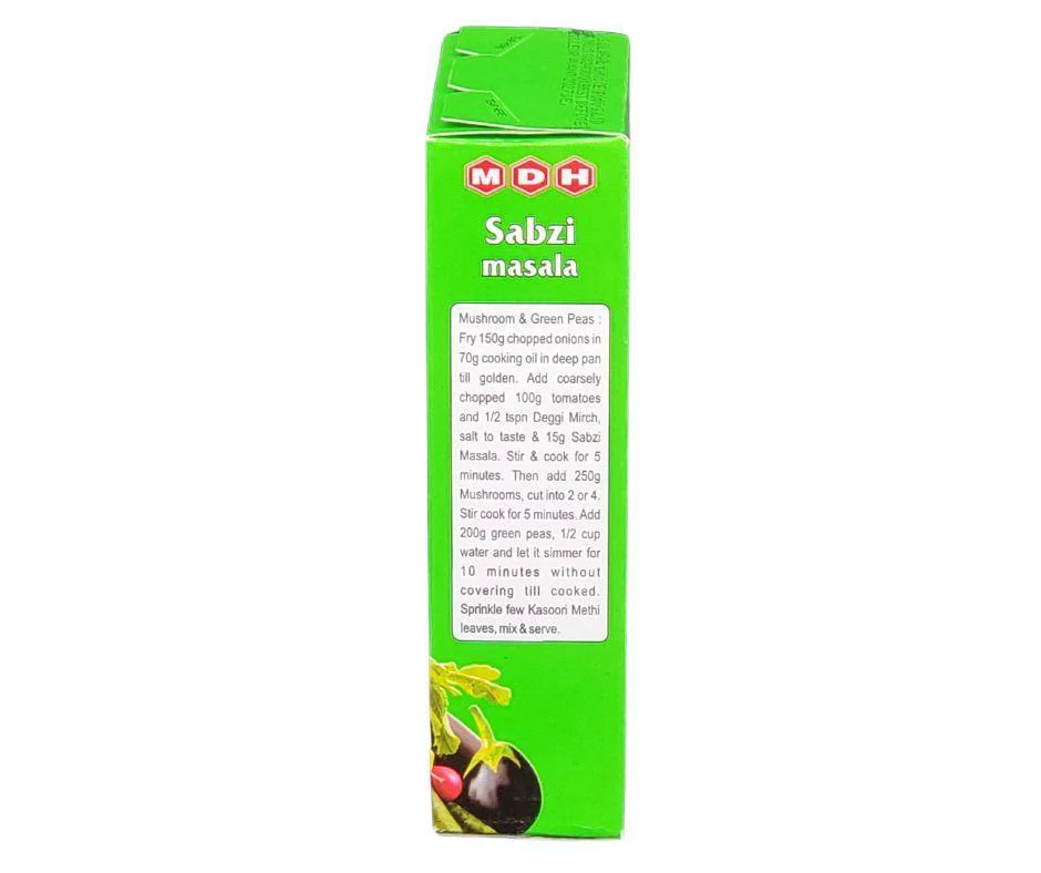 MDH - Sabji Masala - 100g - Image 5