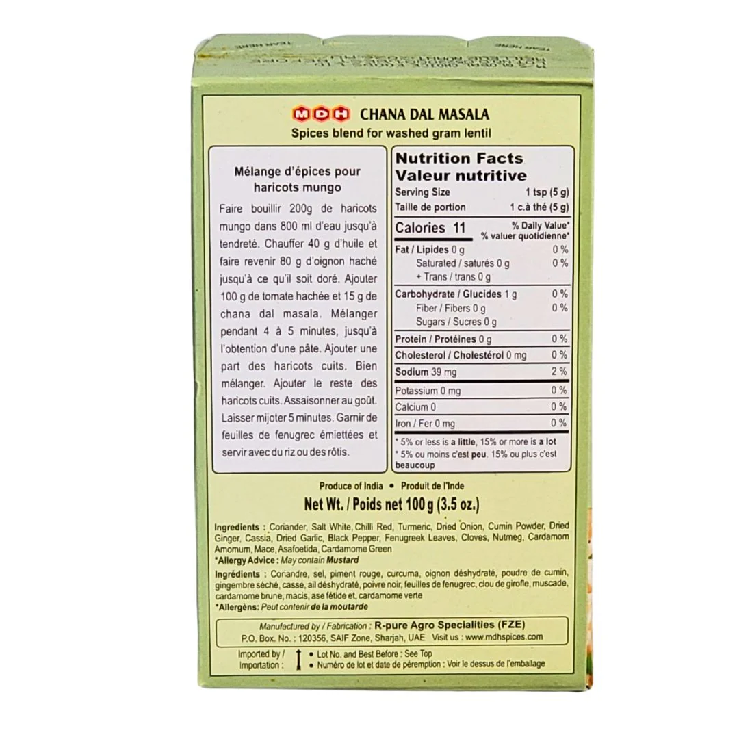 CLR - MDH - Chana Dal Masala - 100g - Image 3