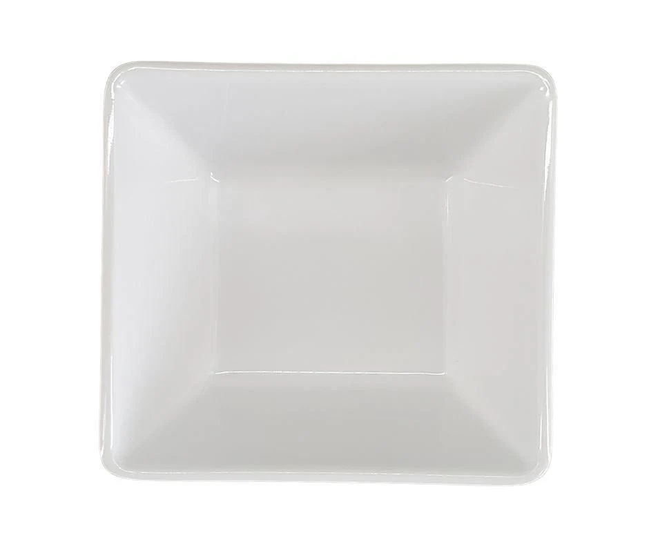 Melamine Square Bowl - White - 4" - Image 2