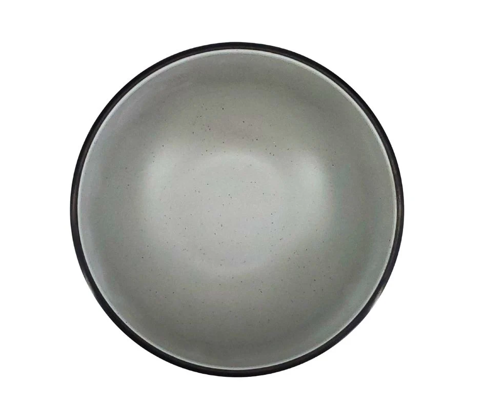 Melamine Round Bowl - Black - 6.1" - Image 2