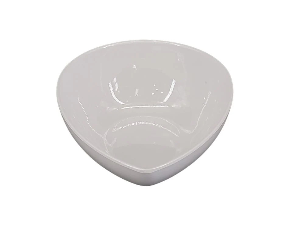 Melamine Tear Drop Bowl - White - 5.6" - Image 2