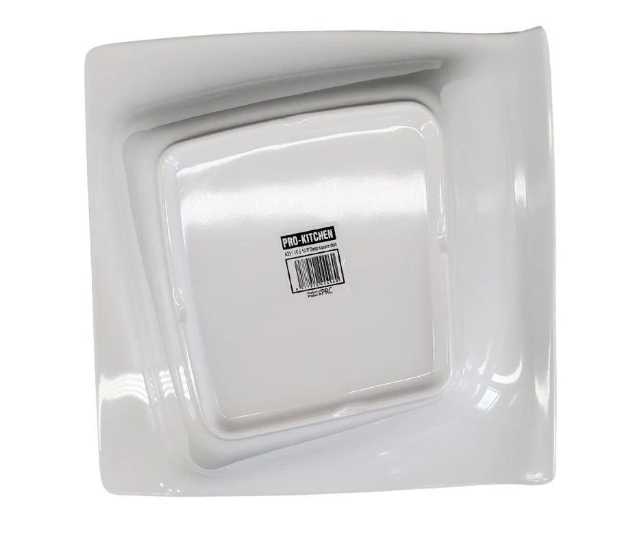 Melamine Square Deep Dish - 10.5" - Image 3