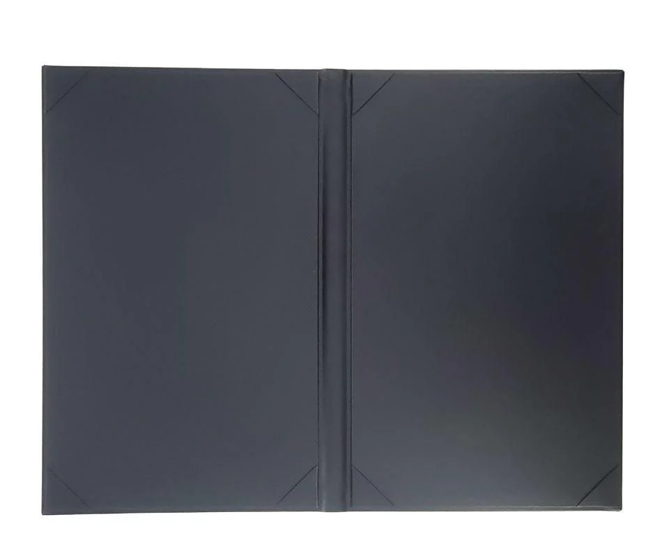 Menu Cover - Black - 8.5x14" - 2 View - Image 3