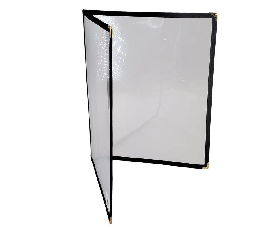 Menu Cover - Clear - 8.5x11" - 4 View - Image 2