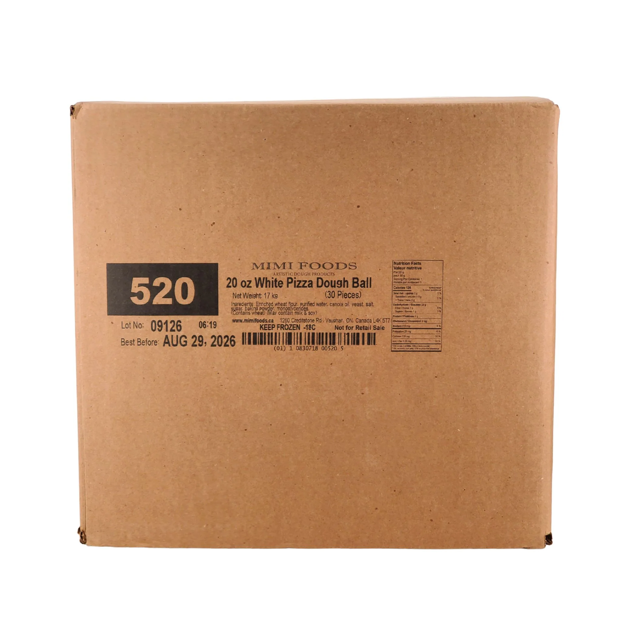 MiMi Foods - 20oz Pizza Dough Balls - Image 5