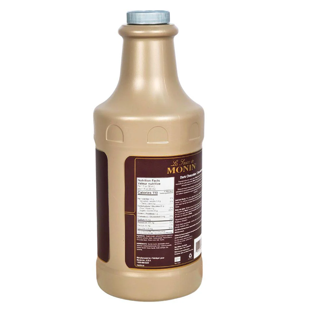 Monin - Dark Chocolate Sauce - Image 2