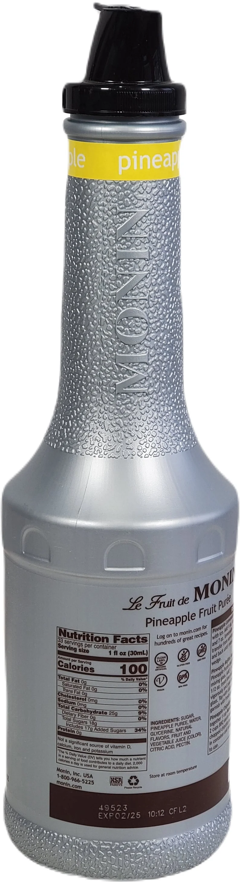 Monin – Pineapple Puree - Image 2