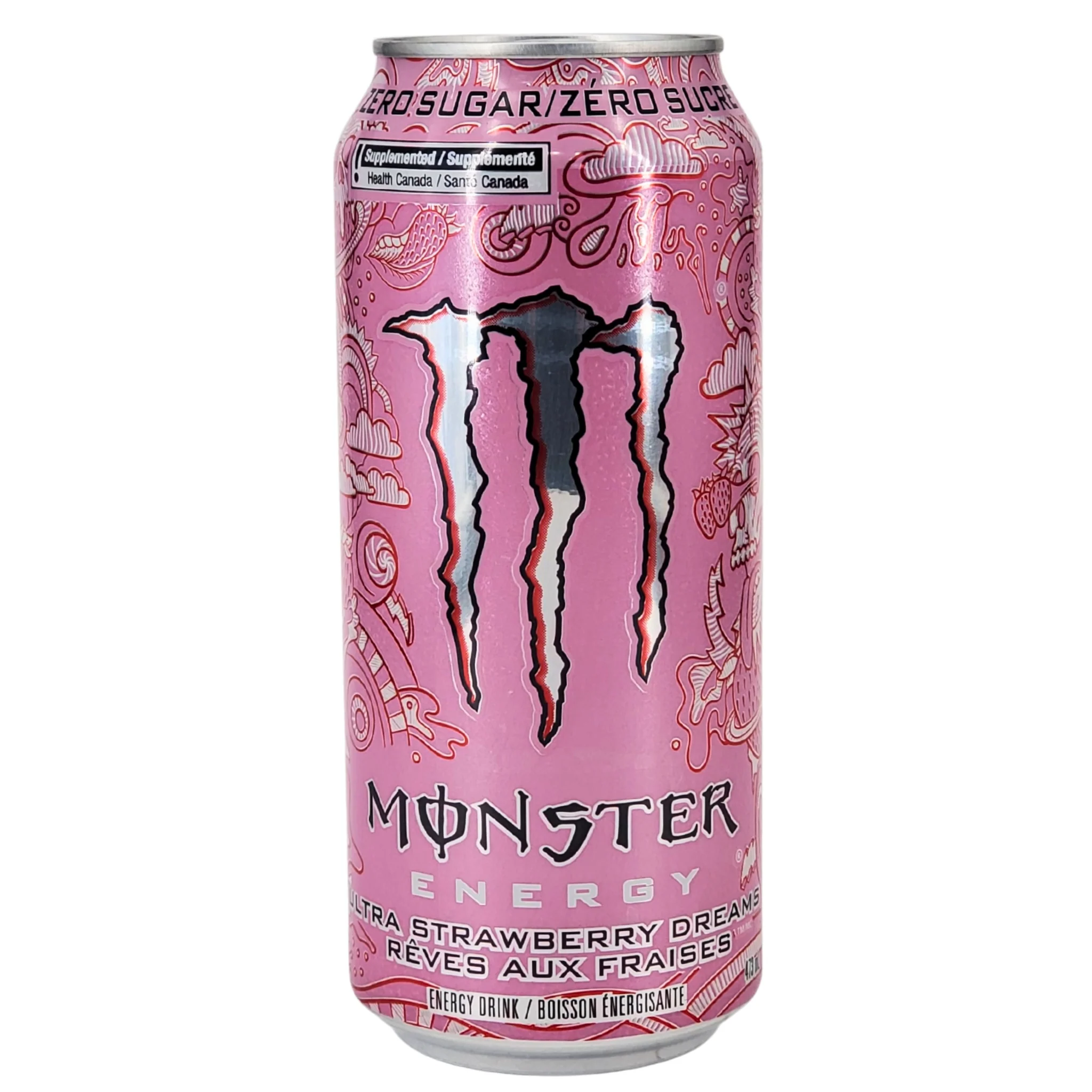 Monster - Ultra Strawberry Dreams Drink - Cans - Image 4