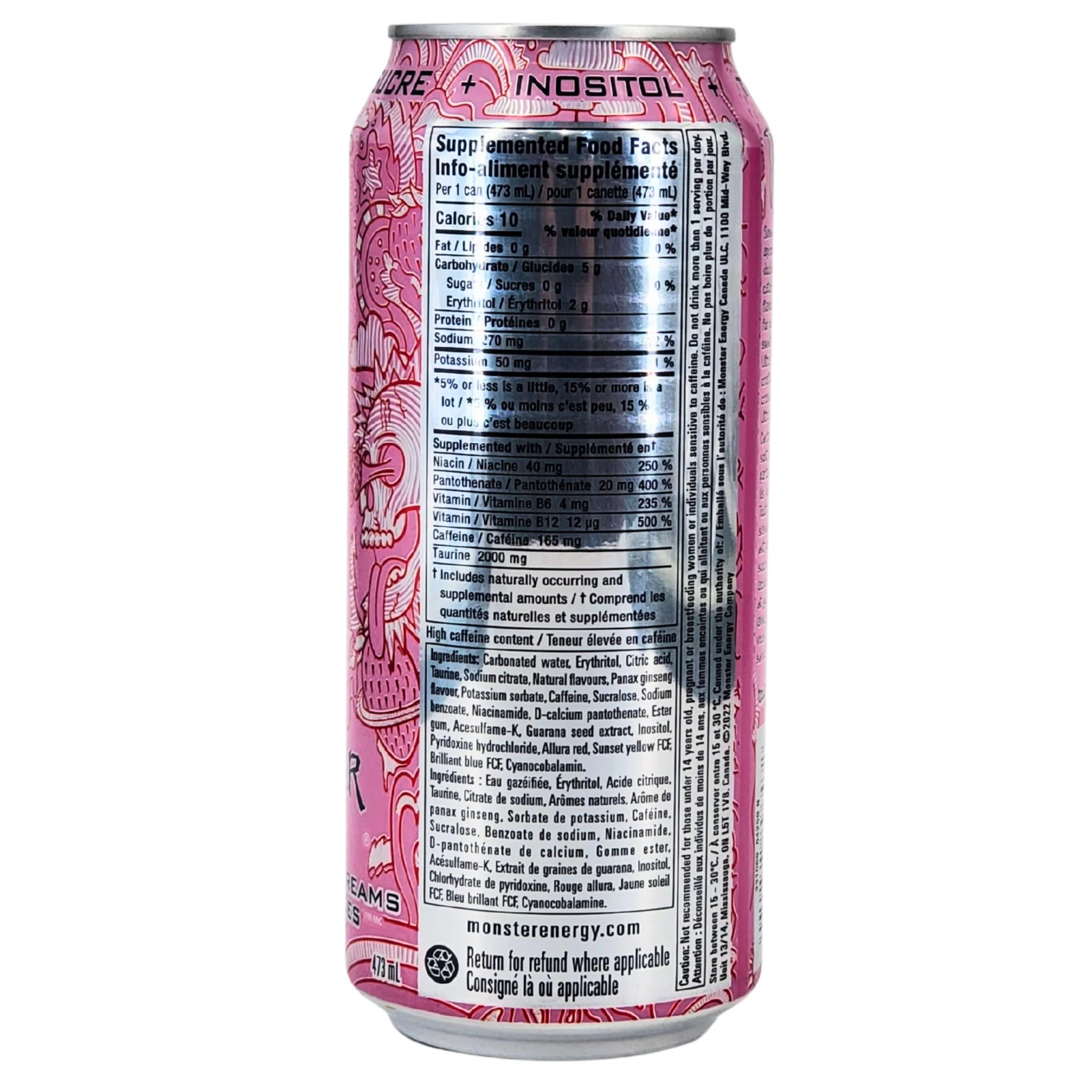 Monster - Ultra Strawberry Dreams Drink - Cans - Image 6