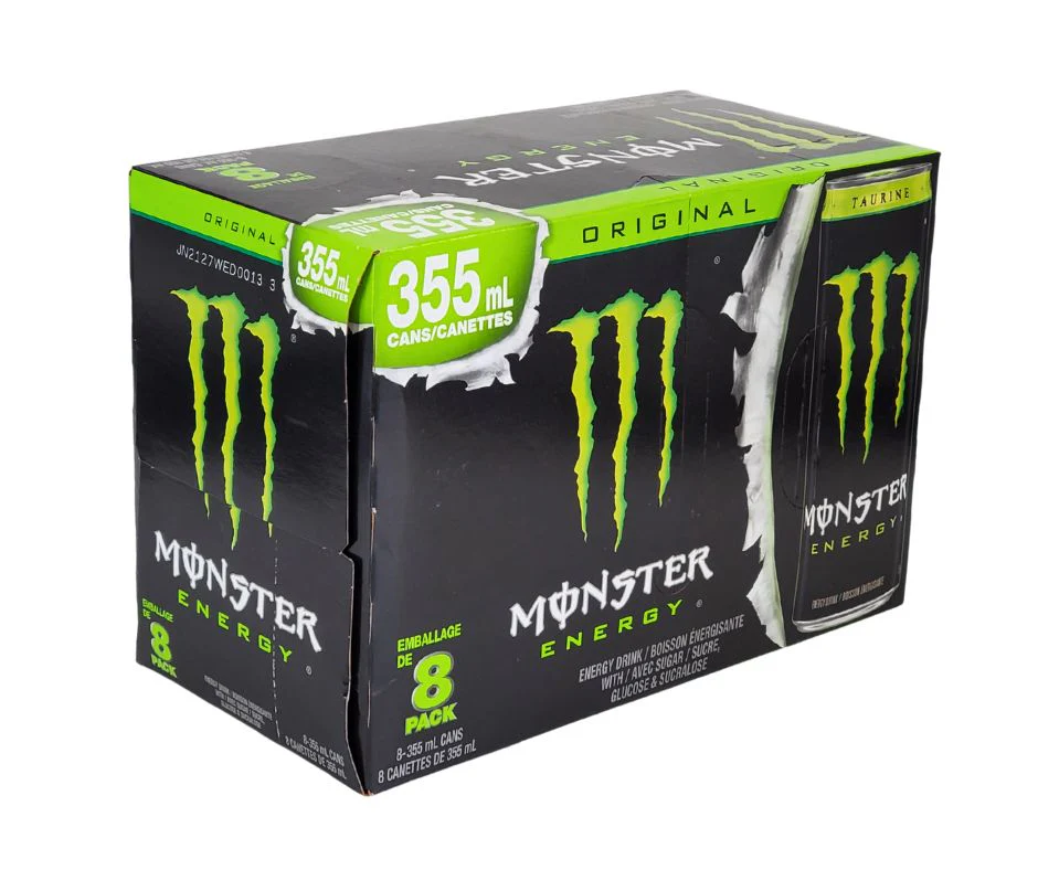 Monster - Original Green Energy Drink - Cans - 8pk - Image 4