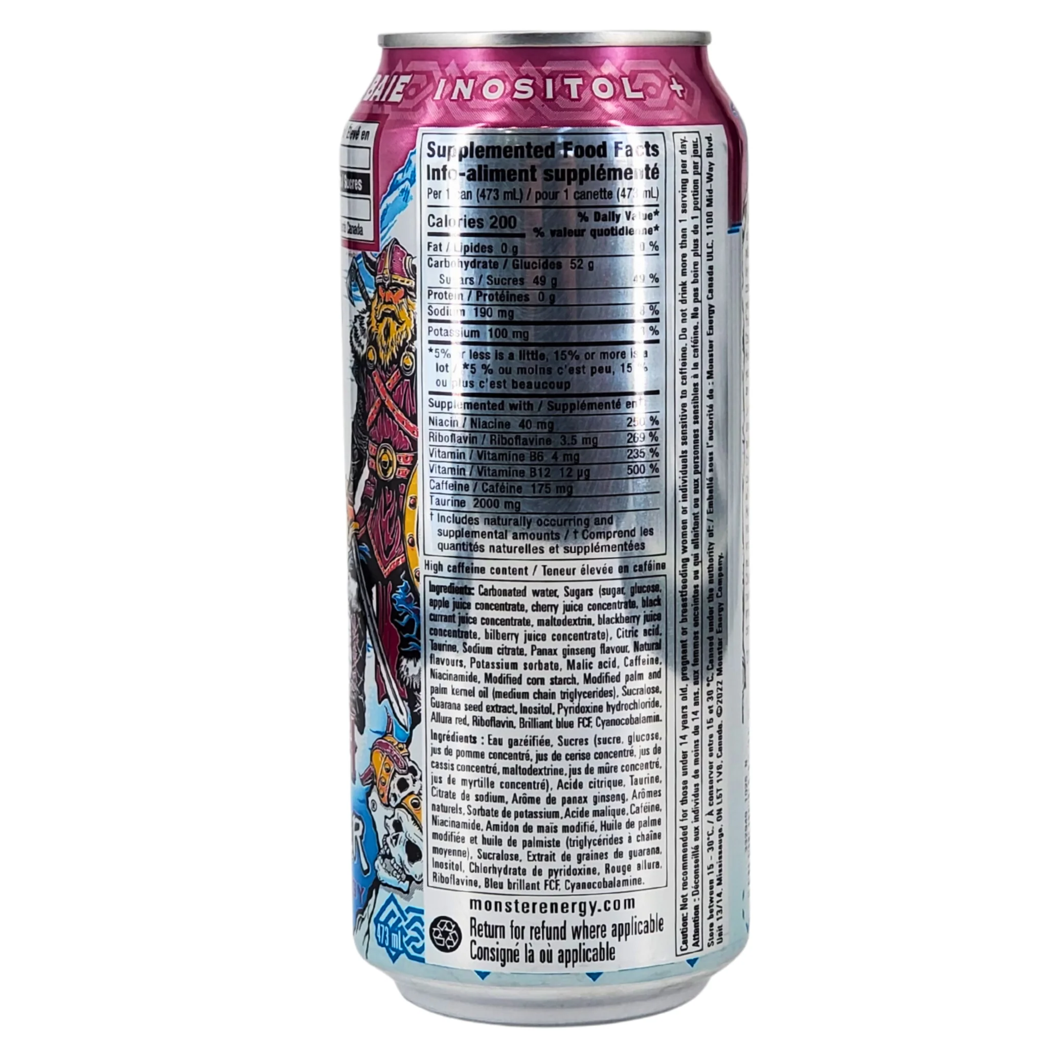 Monster - Punch Viking Berry - Cans - Image 4