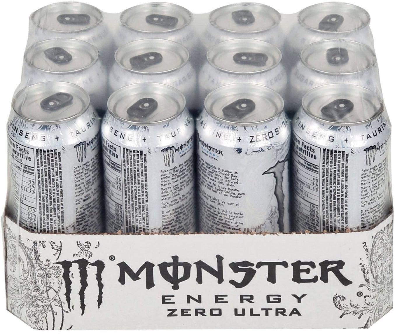 Monster - Zero Ultra Energy Drink - Cans - Image 2