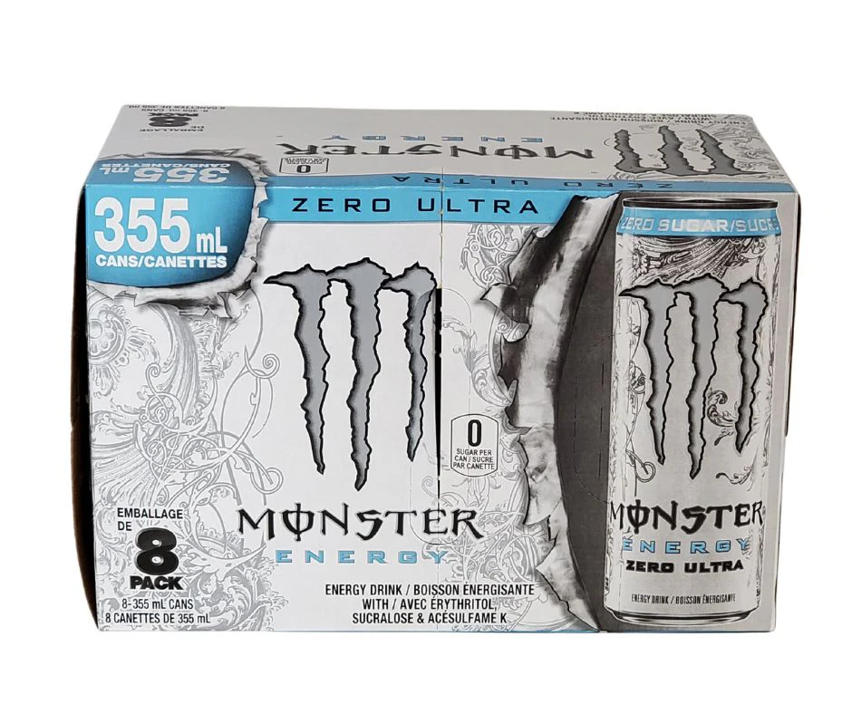 Monster - Zero Ultra Energy Drink - Cans - 8pk - Image 4