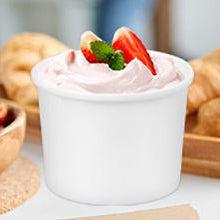 Morning Dew - 4 oz Paper Soup Container - White - 4SCW - Image 5