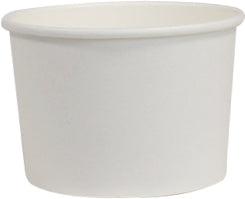 Morning Dew - 8 oz Paper Soup Container - White - 8SCW - Image 3
