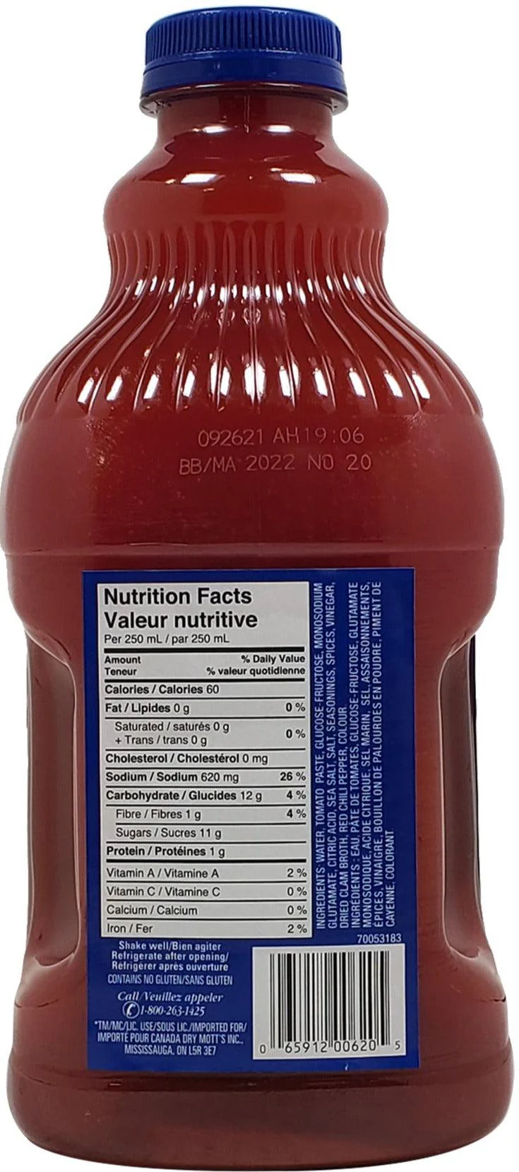 Mott's - Clamato - Juice - PET - Image 3