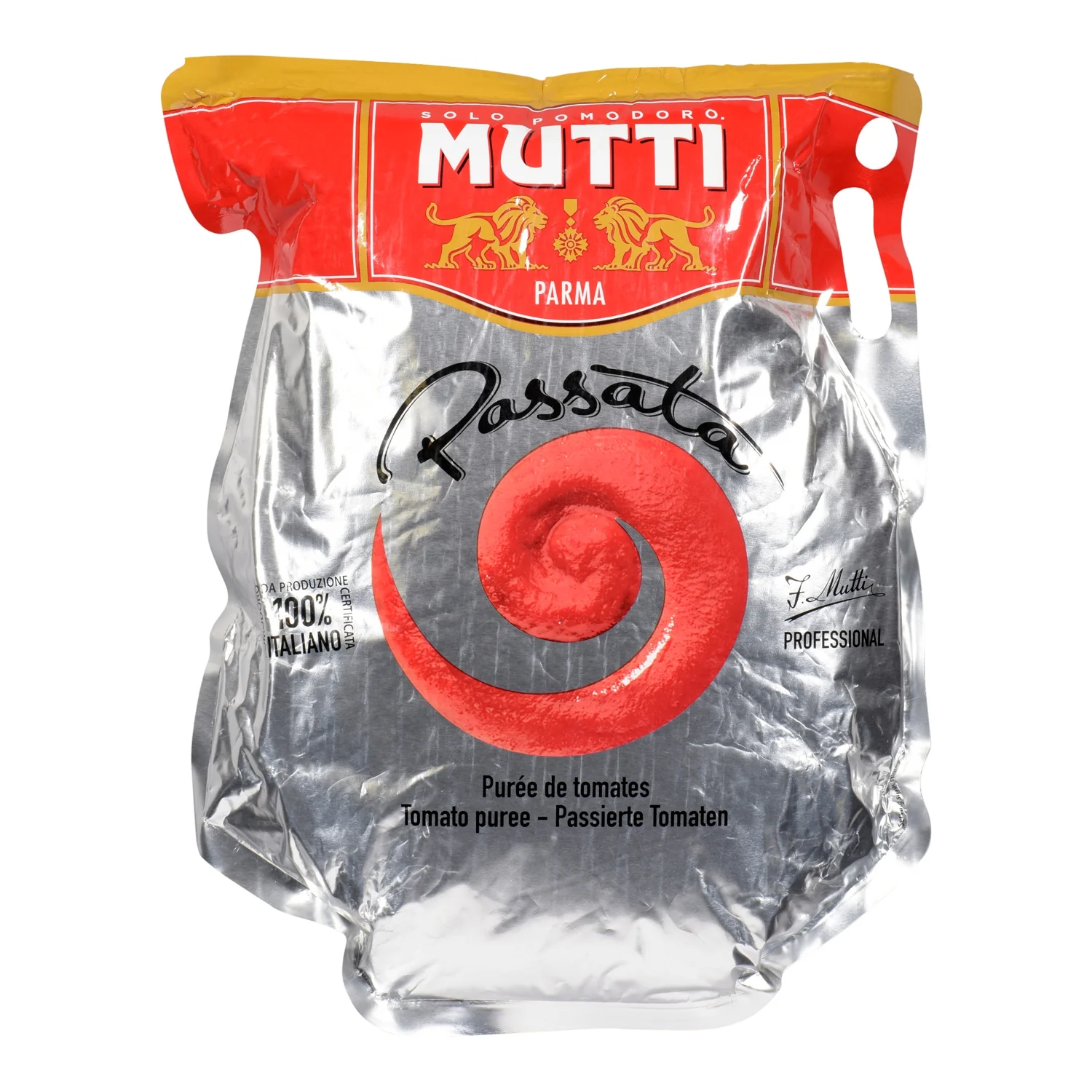 Mutti - Strained Tomatoes - Passata - Pouch - 3kg - Image 2