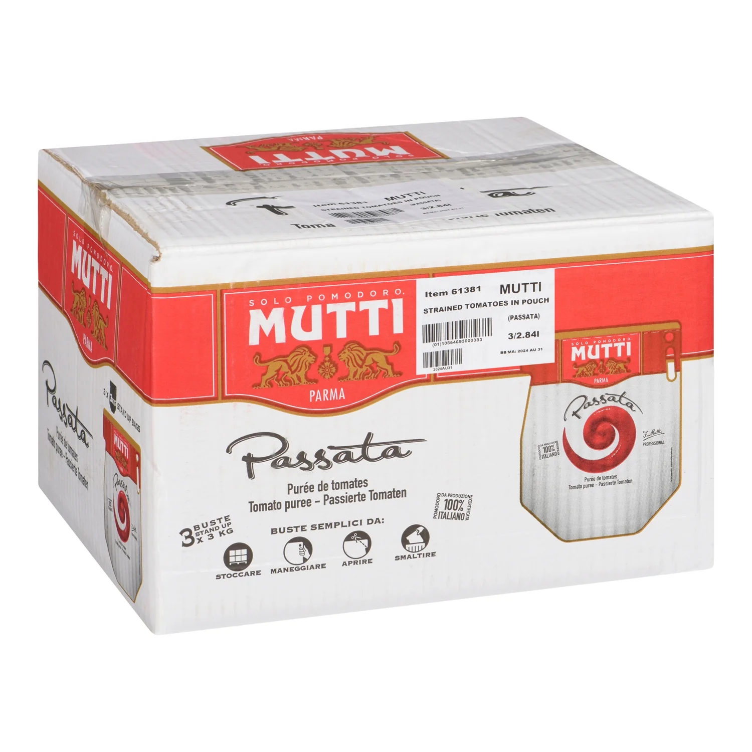Mutti - Strained Tomatoes - Passata - Pouch - 3kg - Image 3