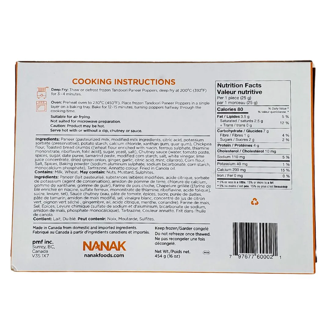 Nanak - Tandoori Paneer Poppers - Image 2