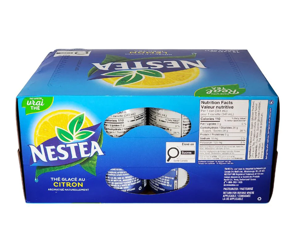 Nestea - Iced Tea - Lemon - Cans - Image 4