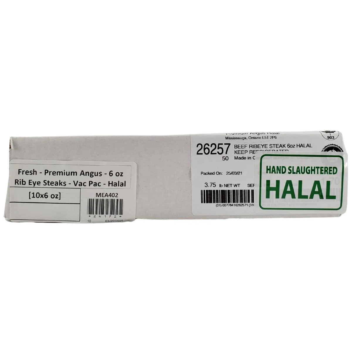 Fresh - Premium Angus - 6oz Rib Eye Steaks - Vac Pac - Halal - Image 3