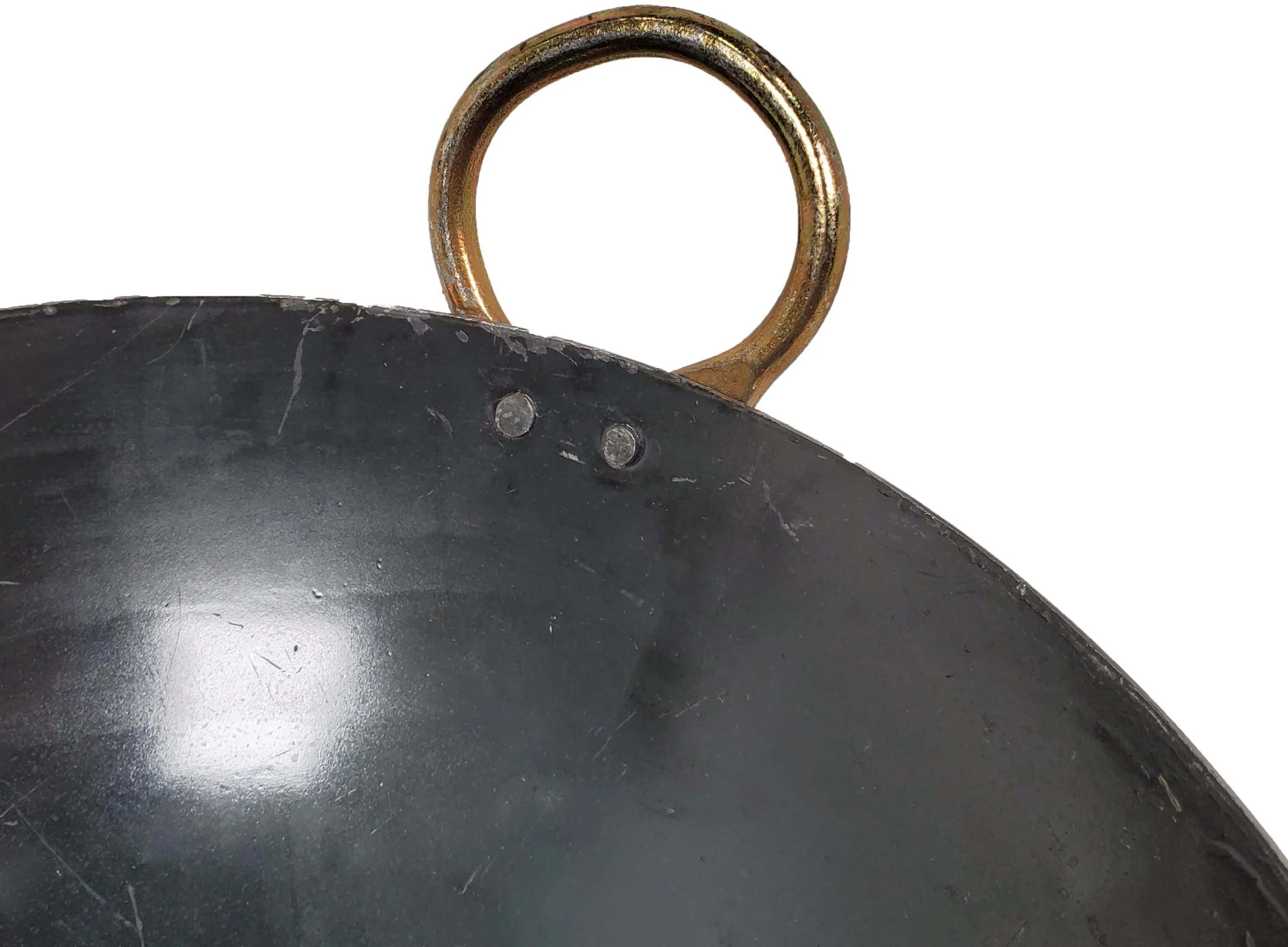 XC - Iron Wok (Kadai) - Flat Bottom #12 (30cm) - Image 2
