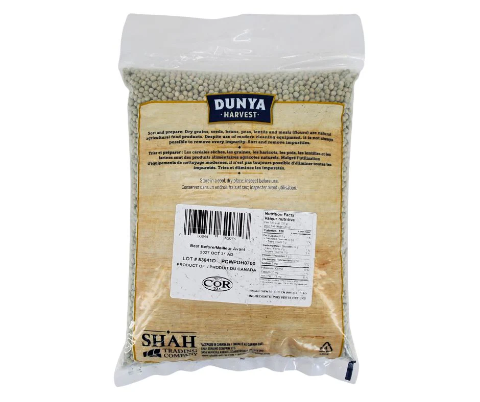 VSO - Dunya Harvest - Green Whole Peas - Image 2