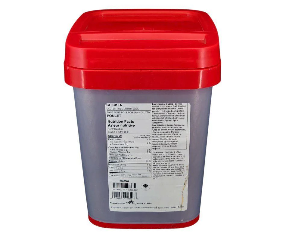 CLR - Nutri-Option - Chicken Gluten Free Broth Base - Image 4
