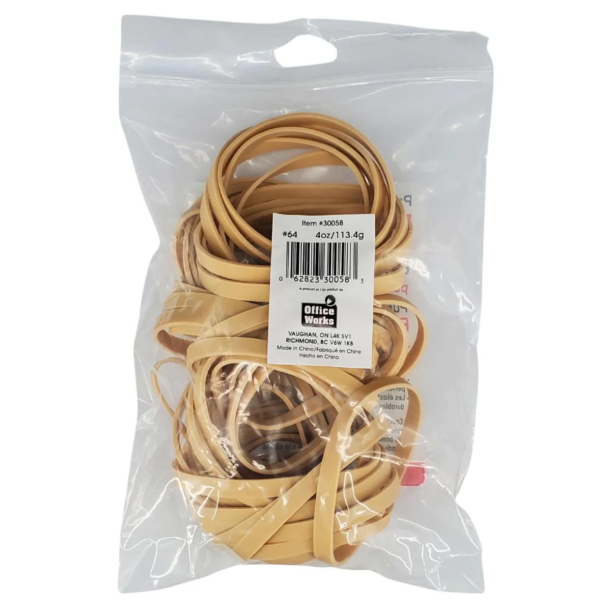 Office Works - #64 Rubber Bands - 4oz - Image 2