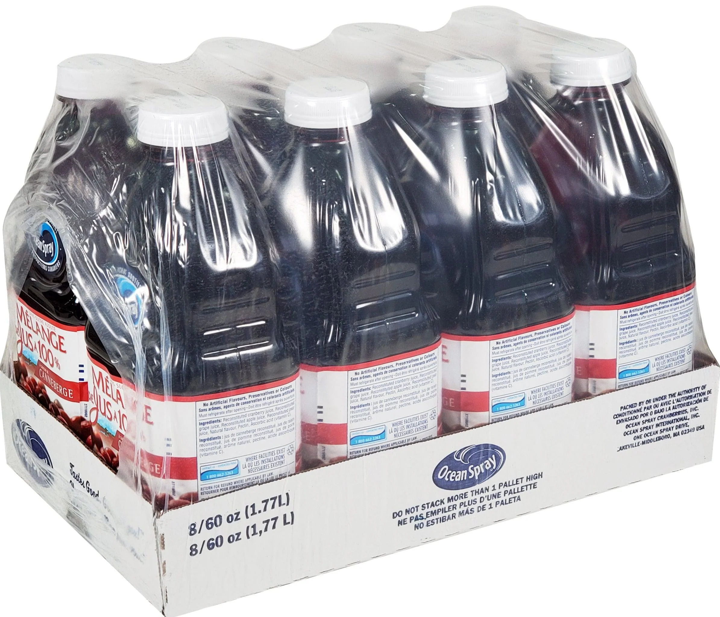 Ocean Spray - 100% Cranberry - PET - Image 4
