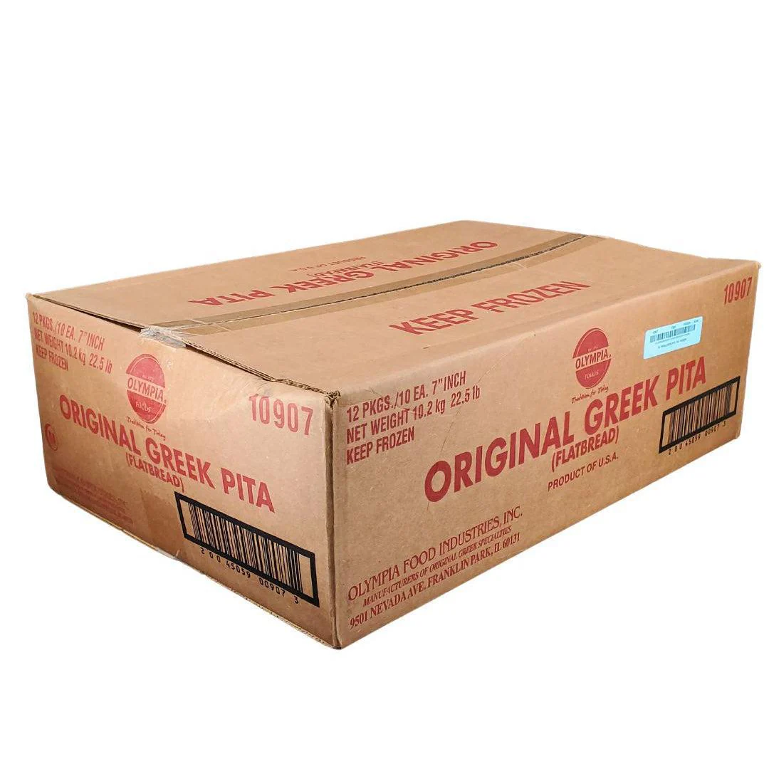 Olympia - 7" Pita Bread - Greek - White - Image 2
