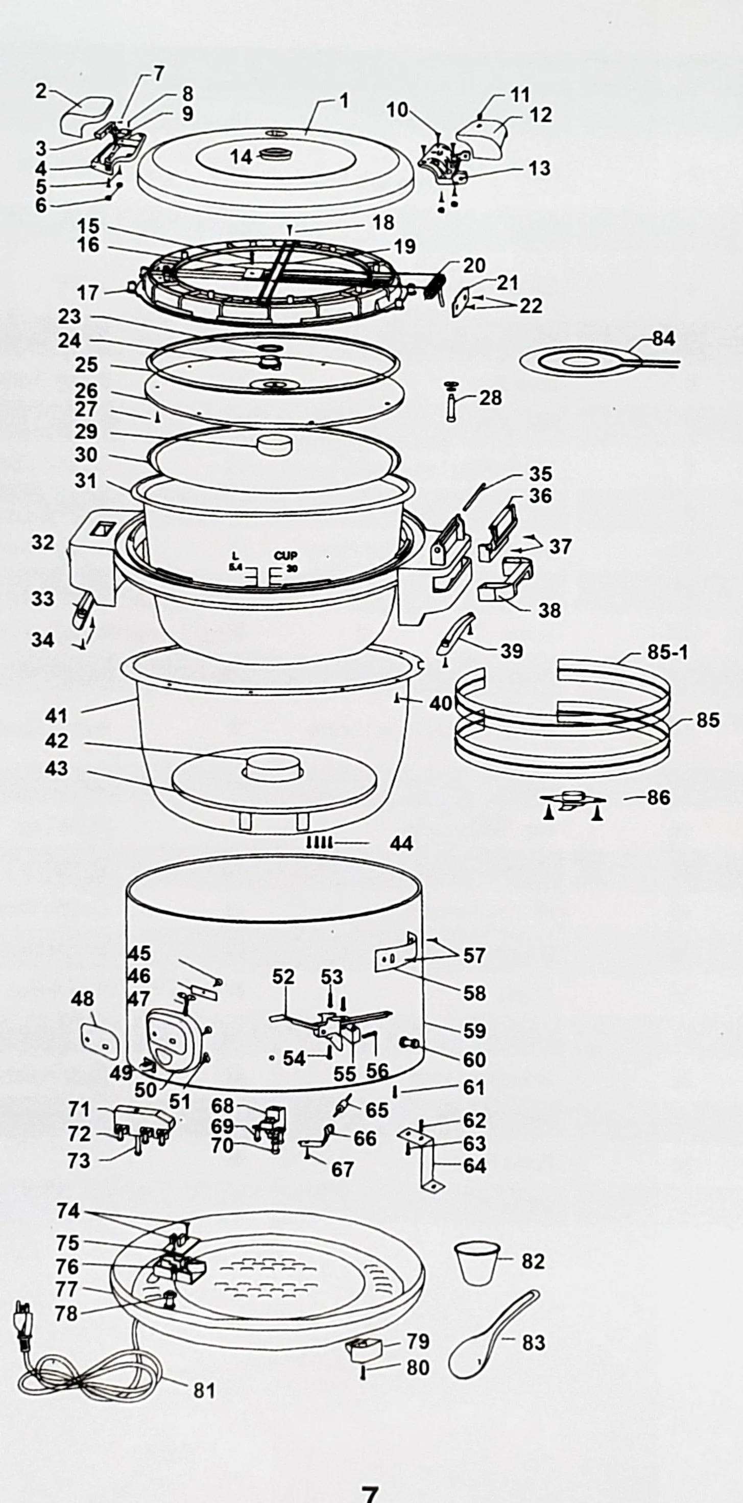 Omcan - Rice Cooker & Warmer (64 Cups) - Image 14