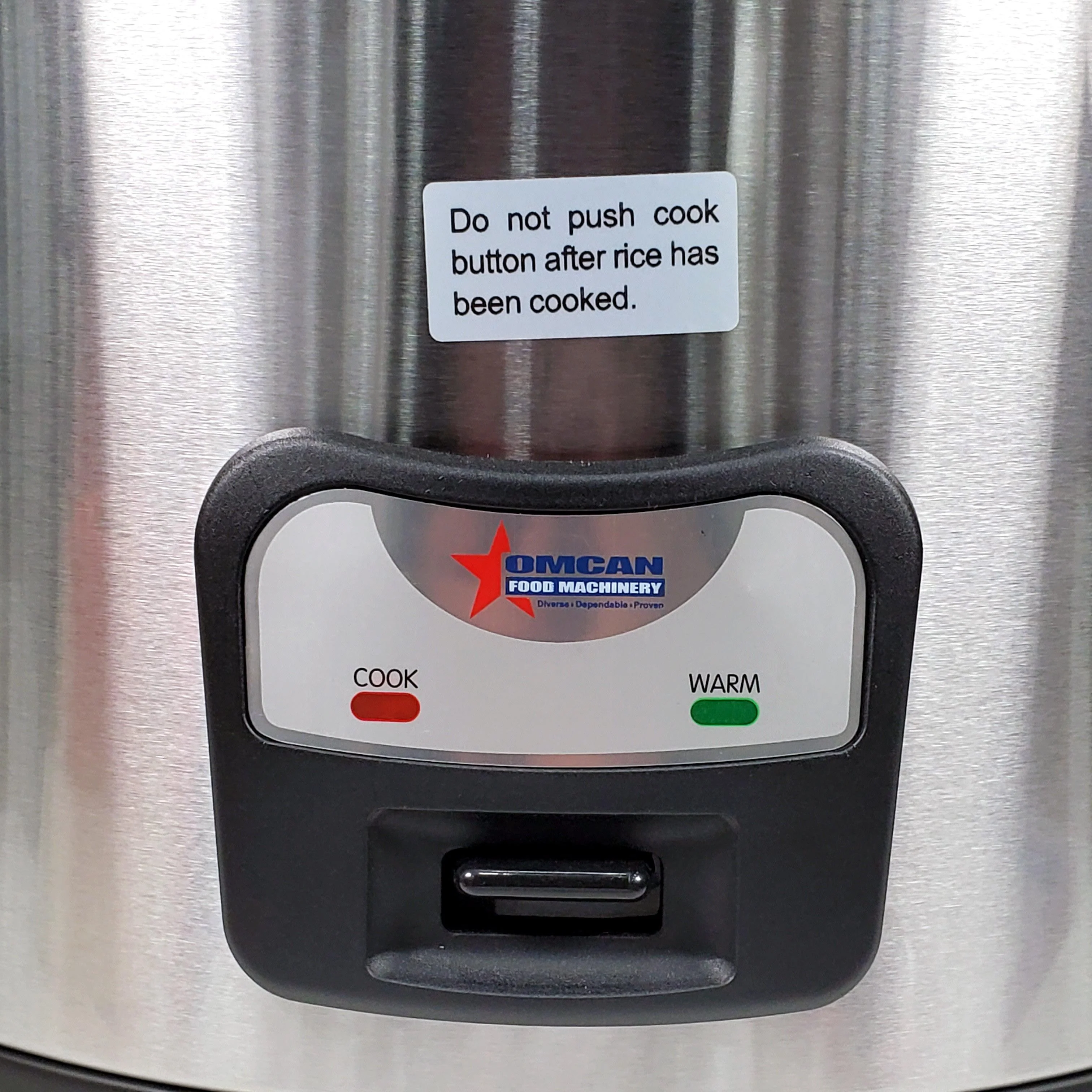 Omcan - Rice Cooker & Warmer (64 Cups) - Image 2
