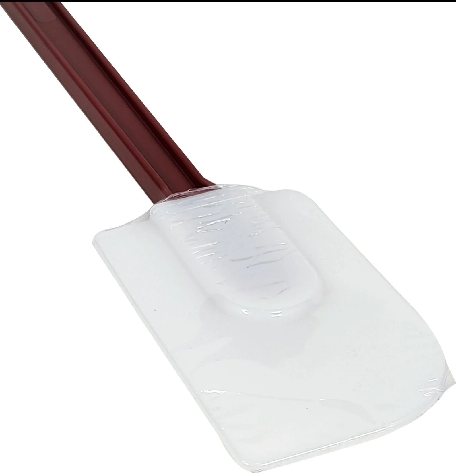 Silicone Scraper - 16" Flat Blade - High Heat Red Handle - Image 2