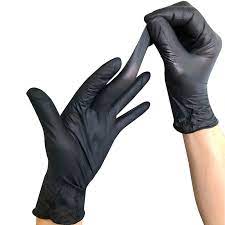 Touch Flex - Nitrile Gloves Exam - Black - Medium - Image 3