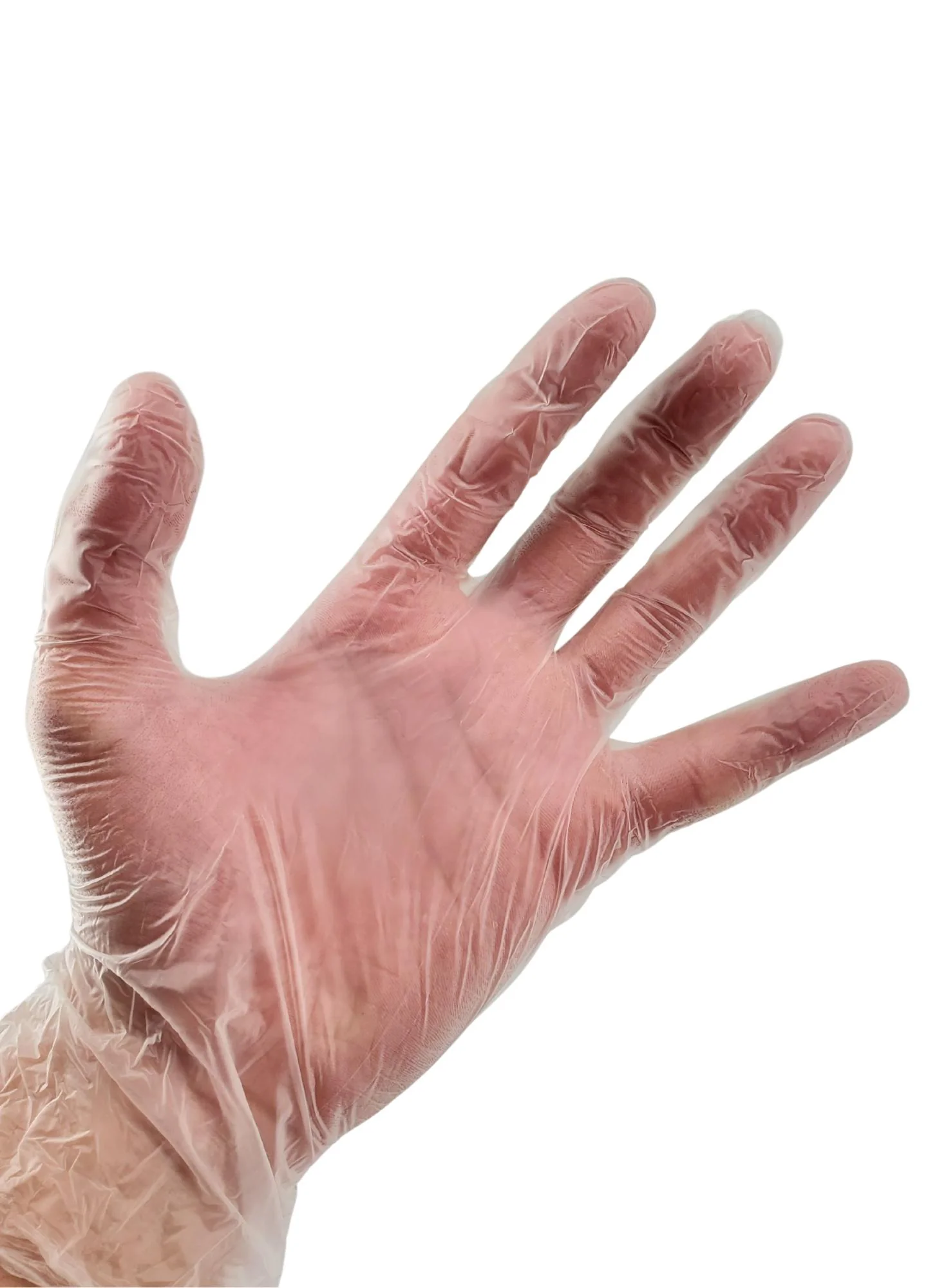 Rhino - VC4 - Clear Vinyl Gloves - Extra Large - 400XL - Image 3