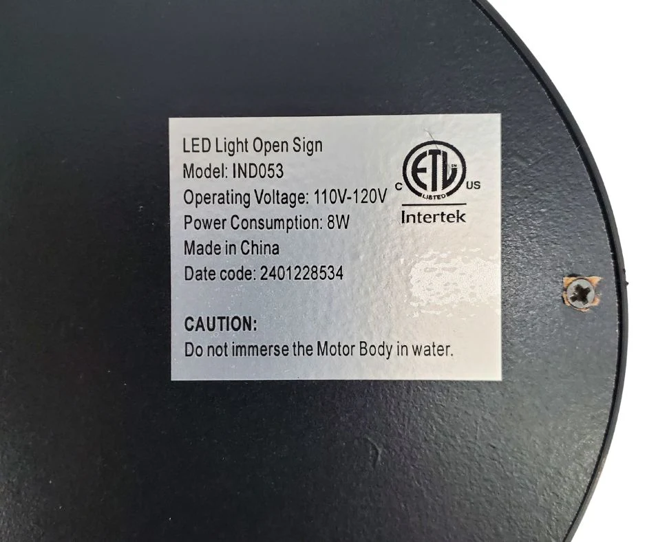 LED "OPEN" Sign (18" x 9") - Image 5