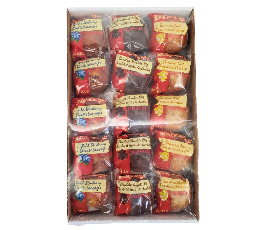CLR - Otis Spunkmeyer - Muffins - Variety Pack - Individaully Wrapped - Image 4