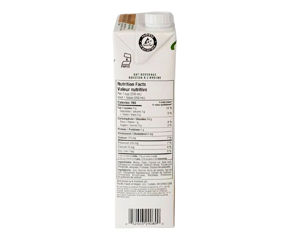 Pacific Foods - Barista - Oat - Gluten Free - Image 4