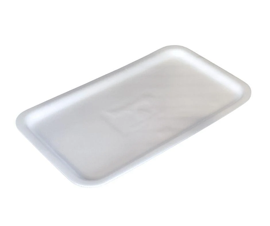 Dyne-A-Pak - Foam Meat Tray - White - #10S - Image 2