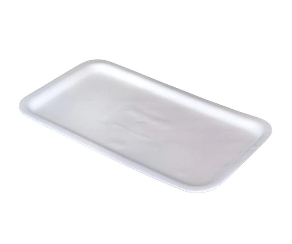 Dyne-A-Pak - Foam Meat Tray - White - #10S - Image 3