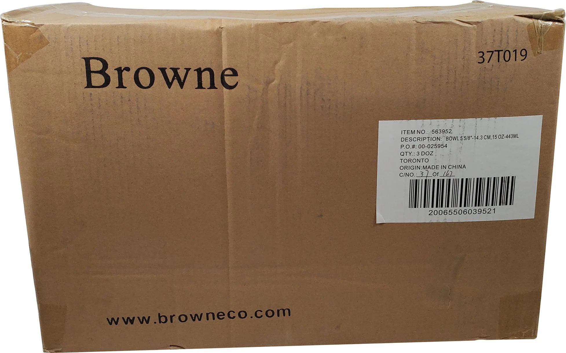CLR - Browne - Cereal Bowl Dia 14.3cm/5.5", 443ml/15oz - 563952 - Image 3