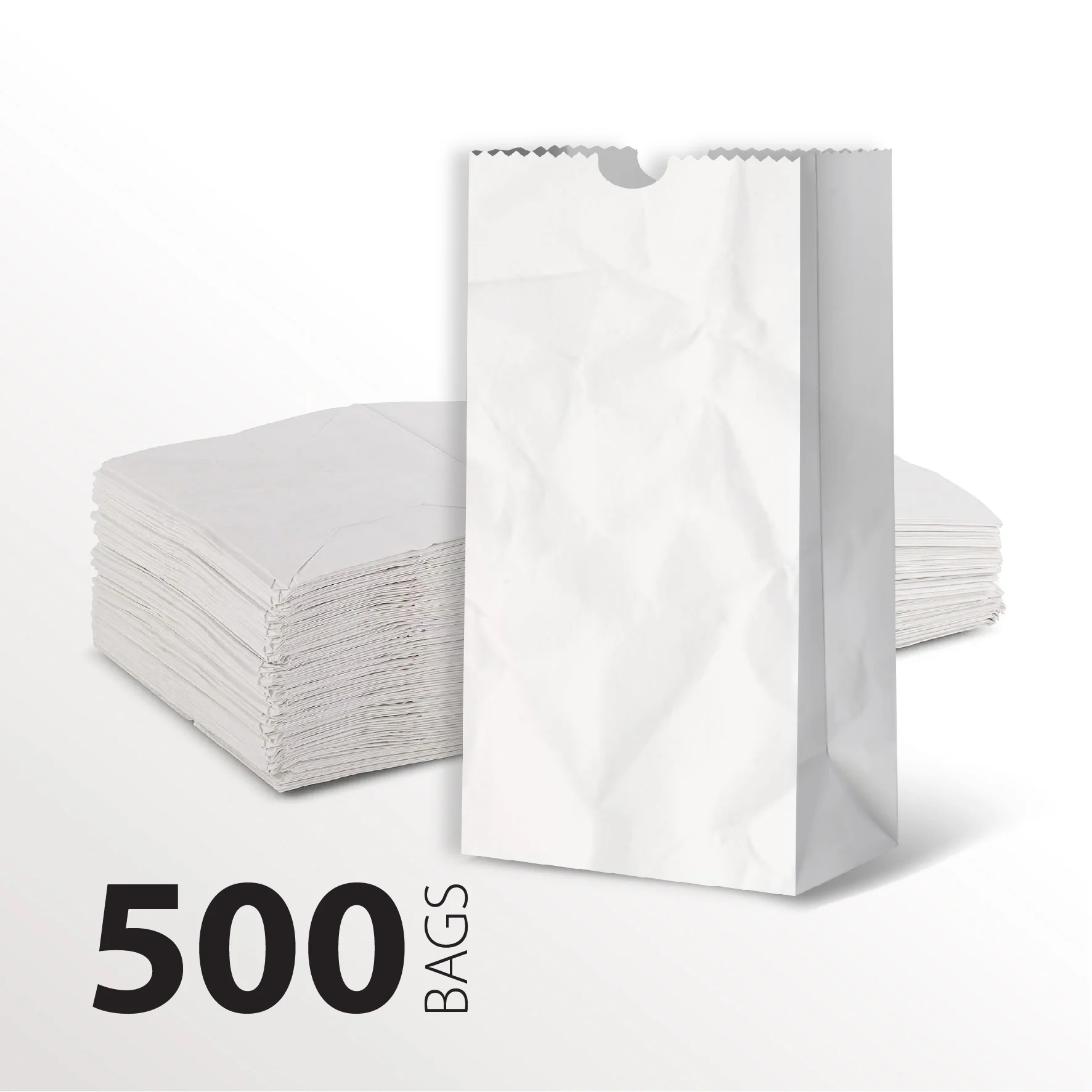 Paper Bags - White - #1 - Made in Canada - Image 5