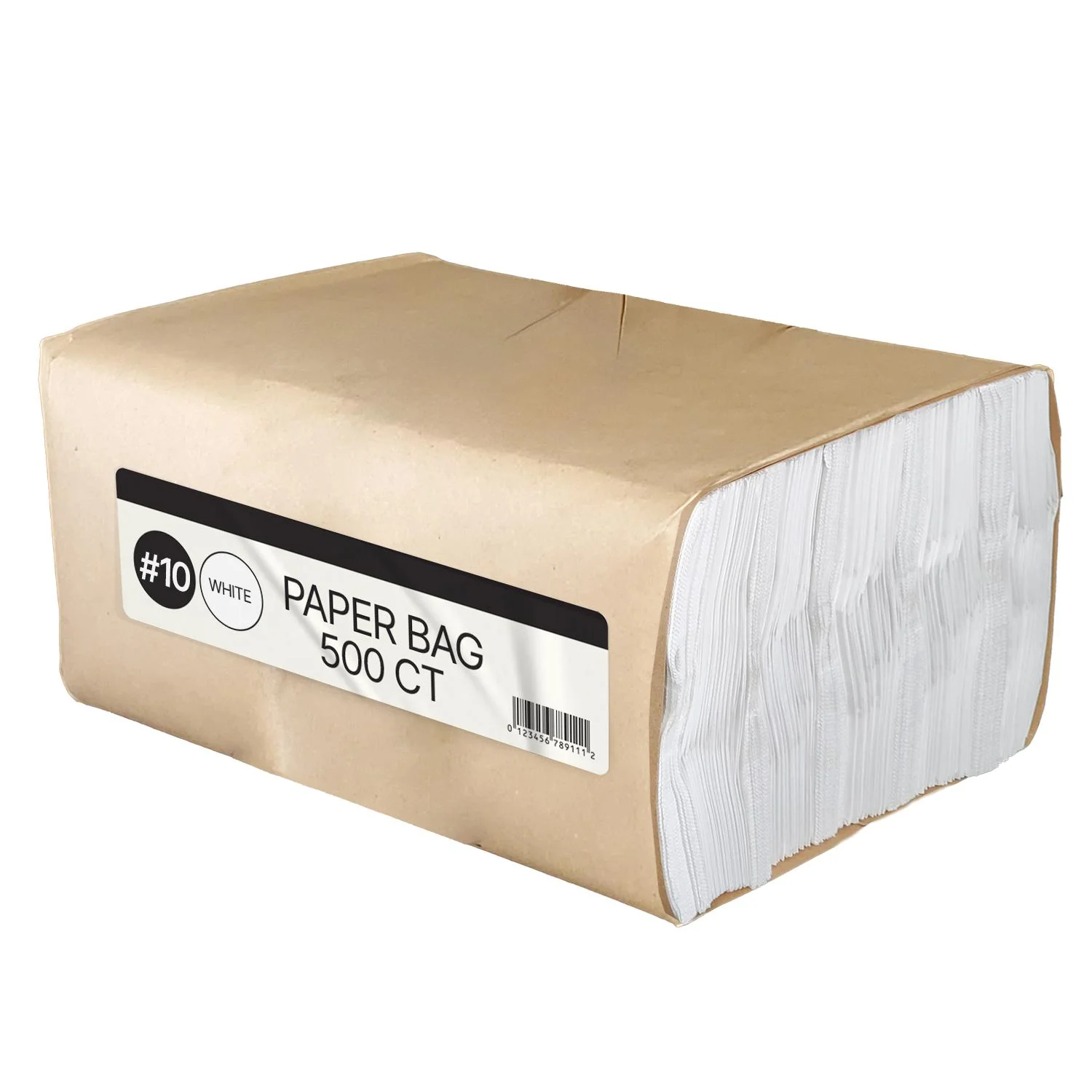 Paper Bags - White - #10 - Made in Canada - Image 4