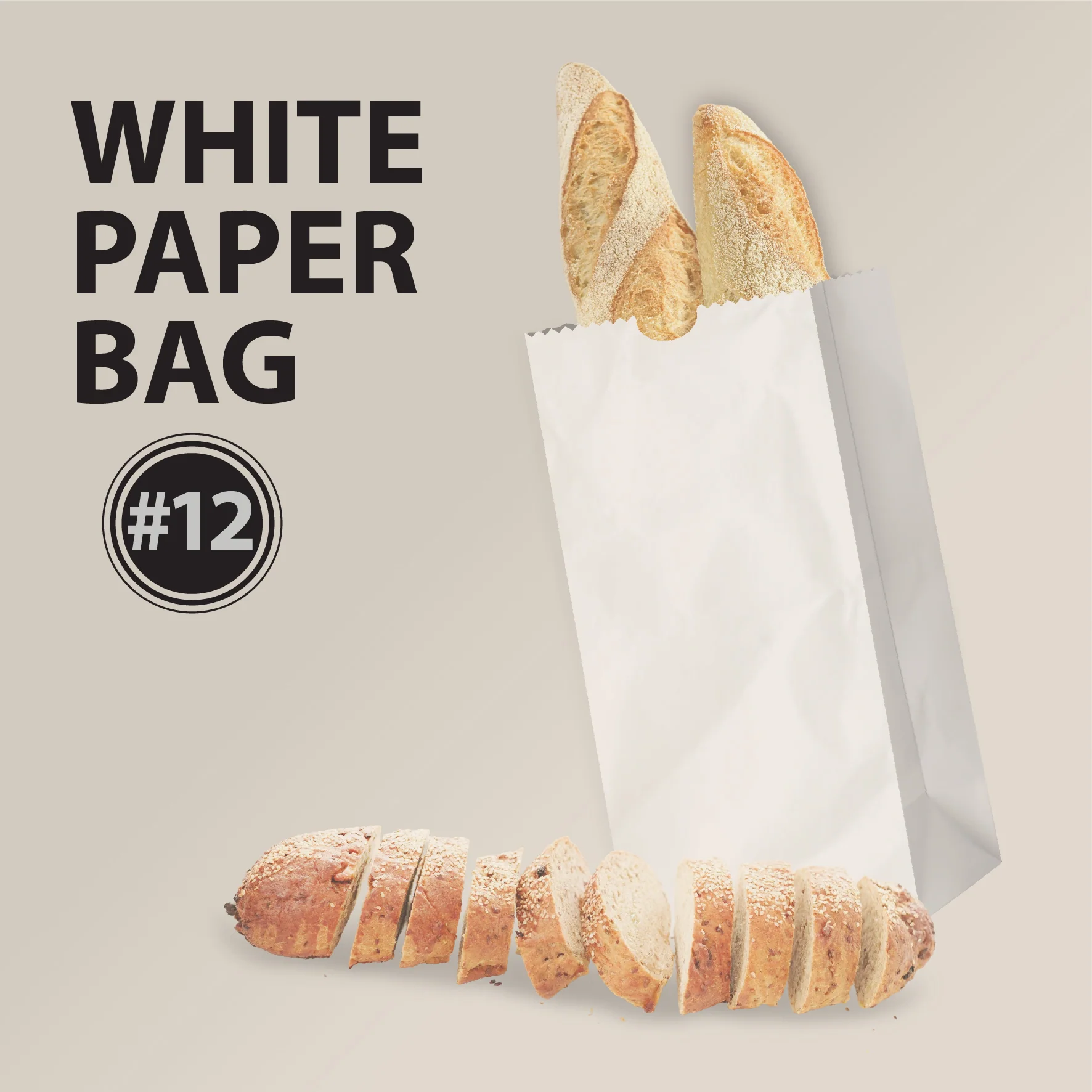 Paper Bags - White - #12 - Made in Canada - Image 8