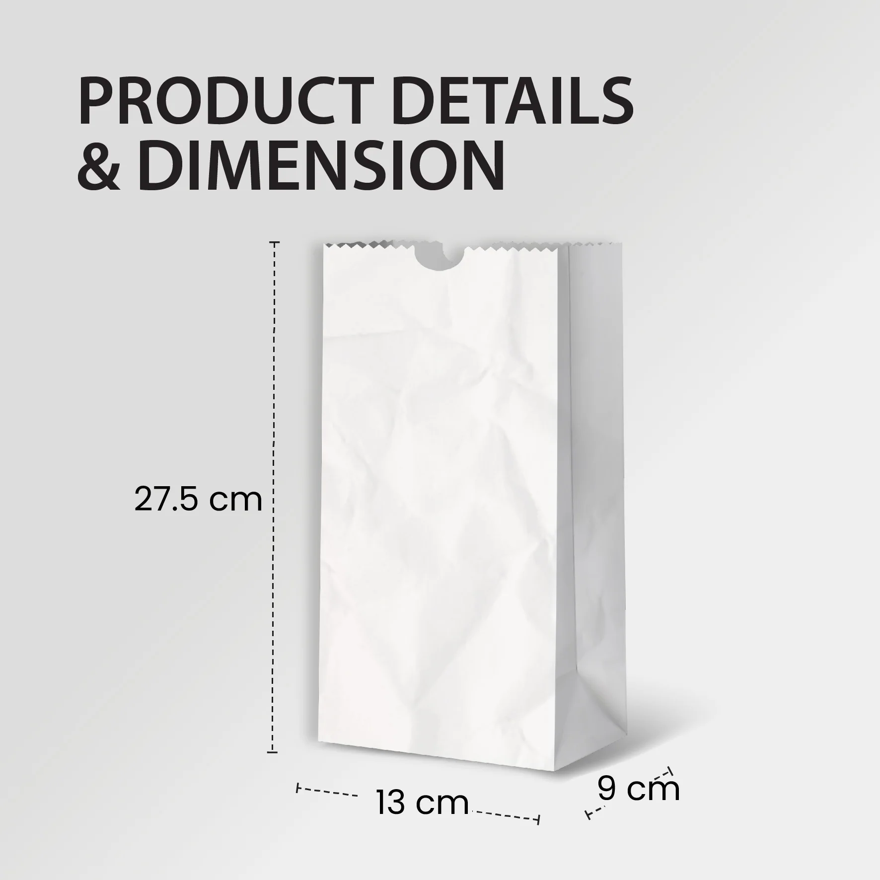 Paper Bags - White - #5 - Made in Canada - Image 2