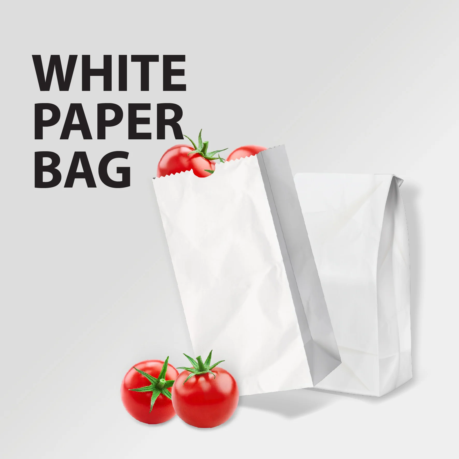 Paper Bags - White - #6 - Made in Canada - Image 6