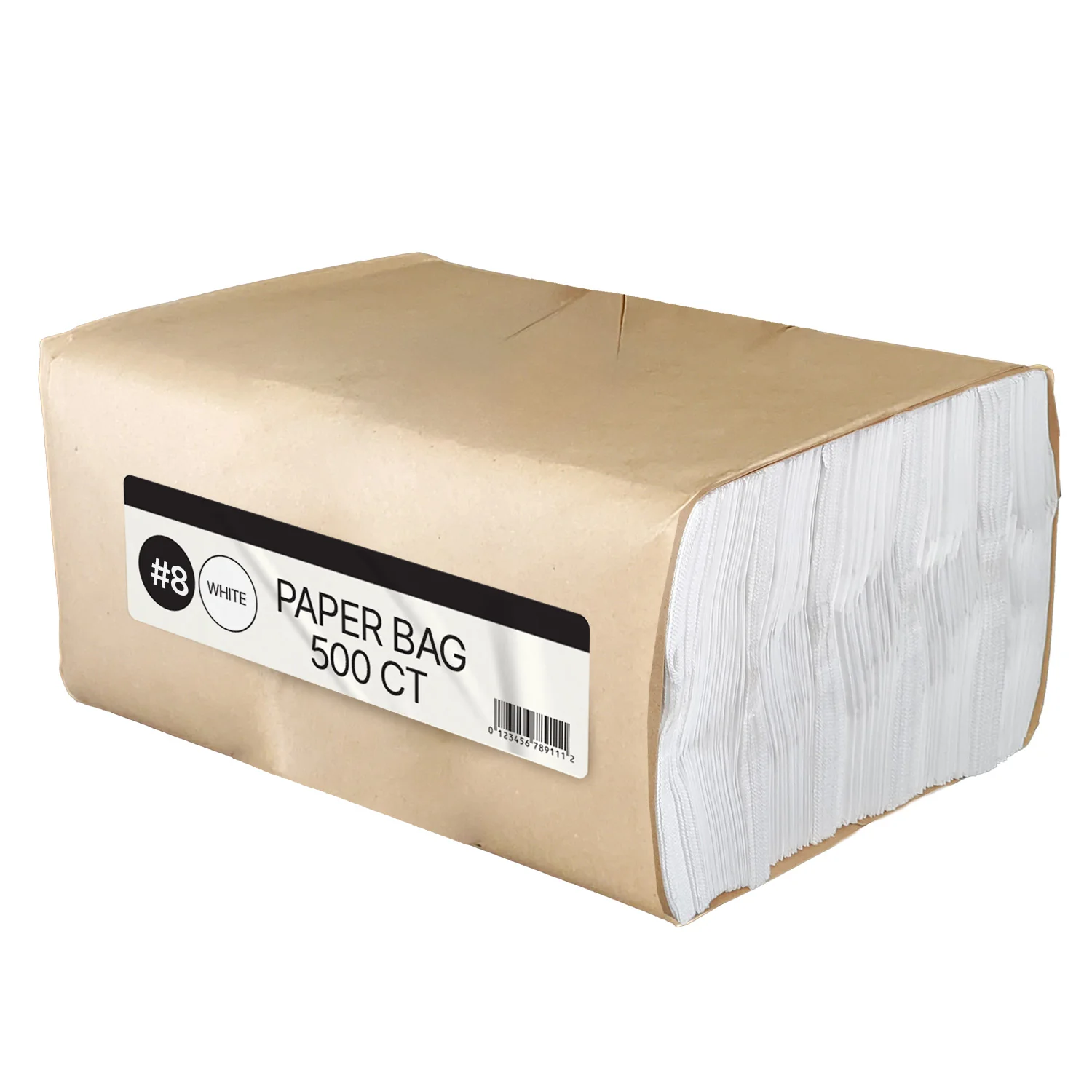 Paper Bags - White - #8 - Made in Canada - Image 4